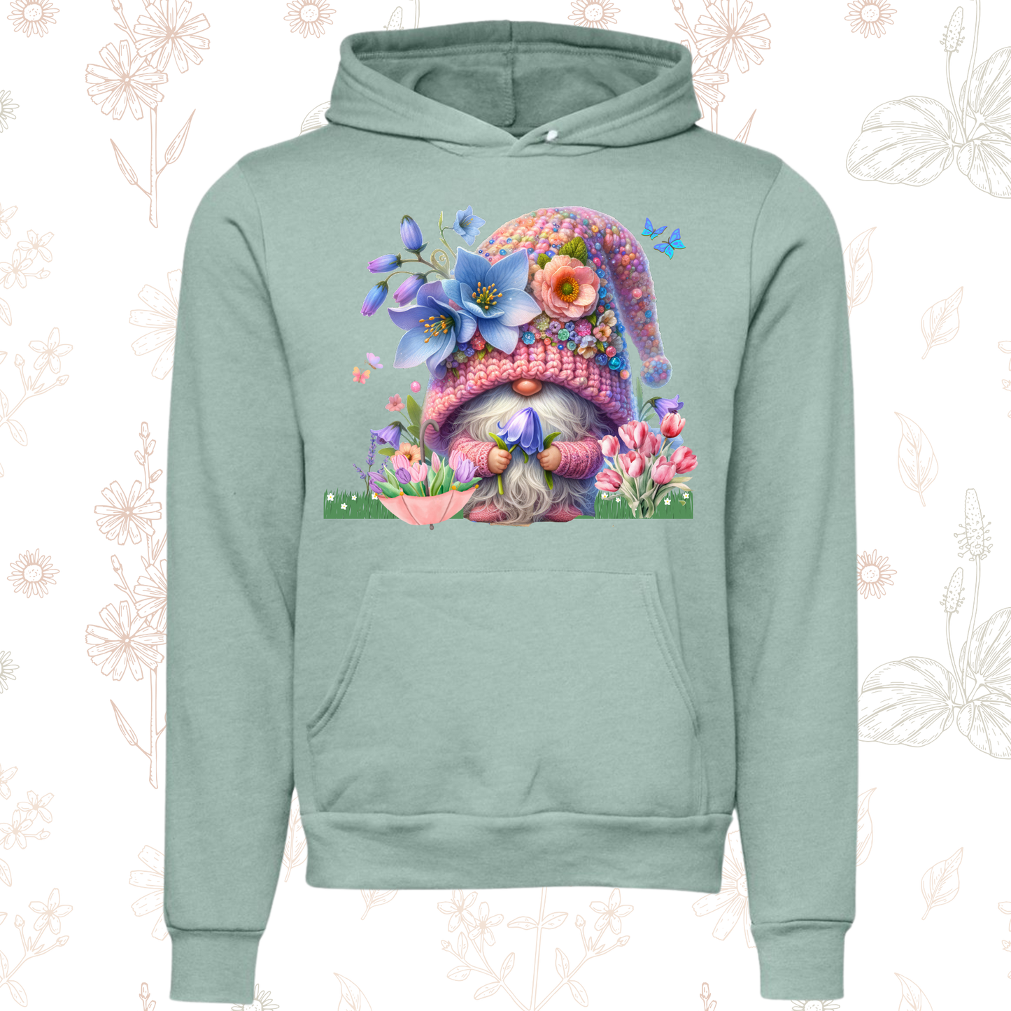 Spring Gnome Sweatshirt-hoodie