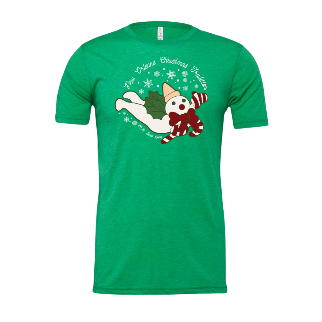 Mr. Bingle Crew Neck Tee Shirt in Green