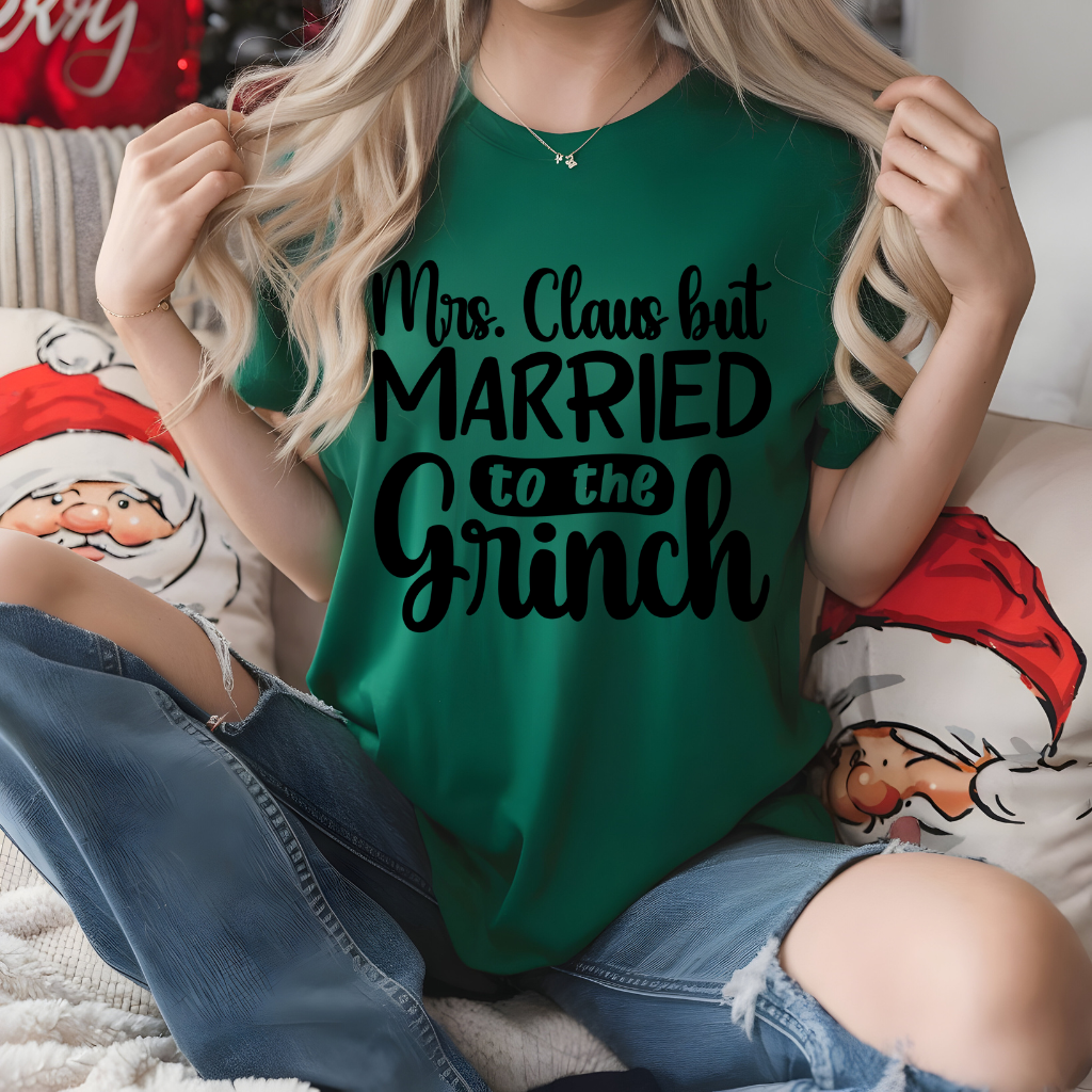 Mrs. Claus Married to the Grinch