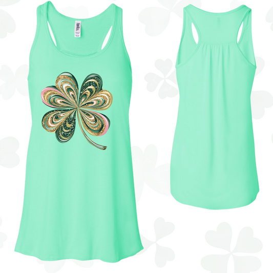 Lucky Clover Tank Top