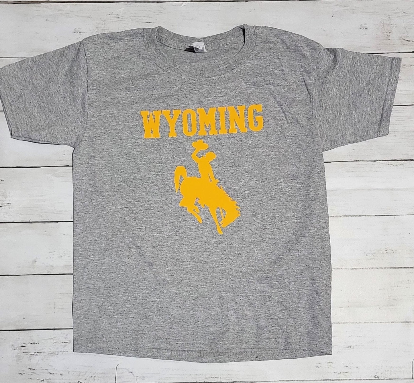 Wyoming Shirts | University of Wyoming | Wyoming Cowboys | Wyoming Cowboys Youth Apparel | University of Wyoming Tee | Wyoming Gifts